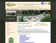 Tablet Screenshot of elfscapes.com